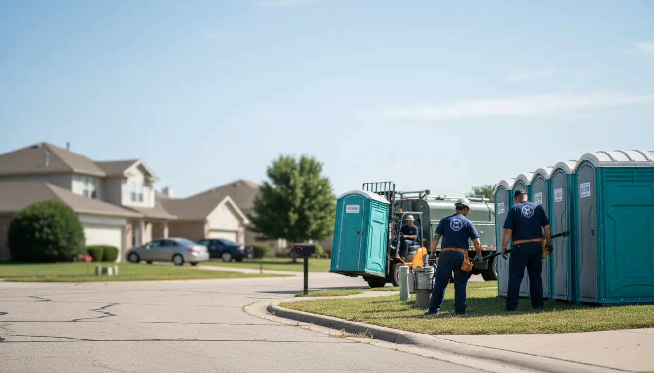 Porta Potty Rental in La Plume, PA near me